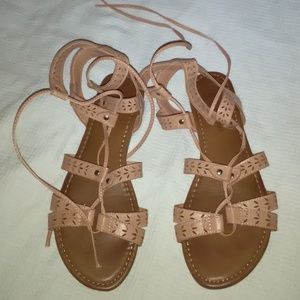 Madden Girl lace up sandals